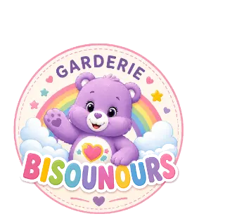 Logo de la Garderie Bisounours